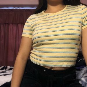 striped top